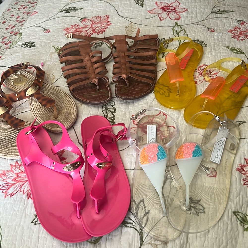 Sandals for the summer, may need a little cleaning, but still lots of life.